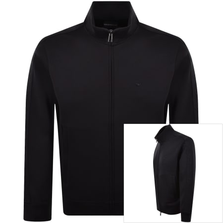 Emporio Armani Full Zip Sweatshirt Navy | Mainline Menswear us
